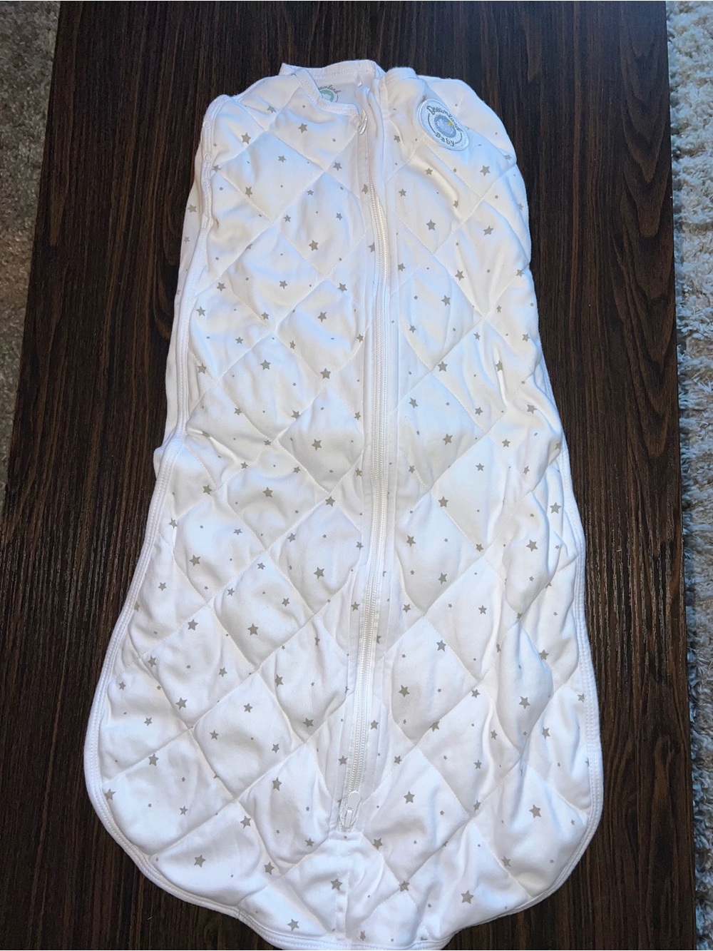 NEW, NEVER USED Dreamland baby weighted sleep sack 0-6 months
